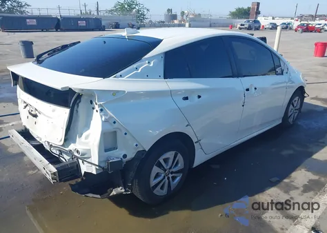 2018 Toyota Prius Two from USA, damaged, VIN JTDKBRFU2J3066356